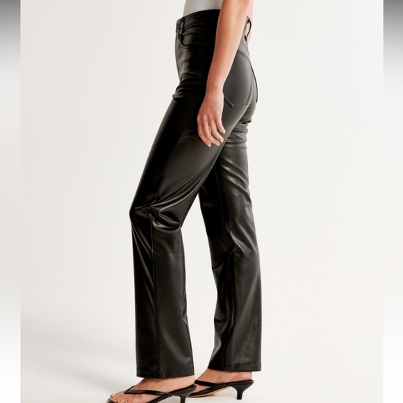 A&F Leather Pants - Picture 4 of 8